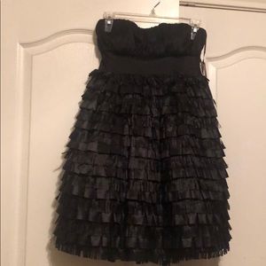 GB Black strapless dress